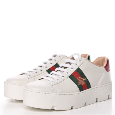 sneakers gucci suola alta|Gucci women's sneakers.